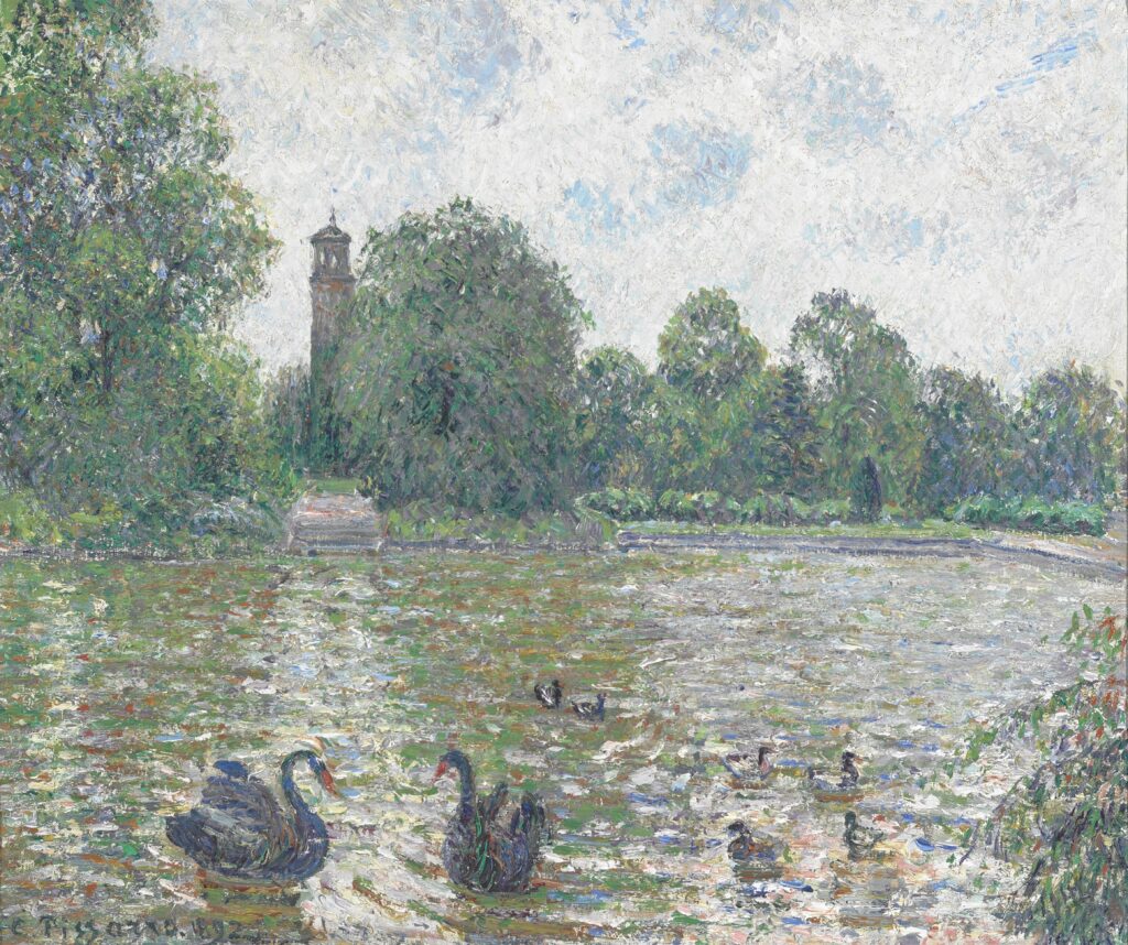 Pissarro Piece Deau A Kew